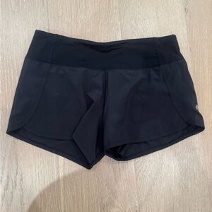 lululemon athletica Black Athletic Shorts